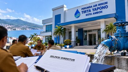 Pemkot Ambon Buka Opsi Seleksi Ulang Direktur Tirta Yapono